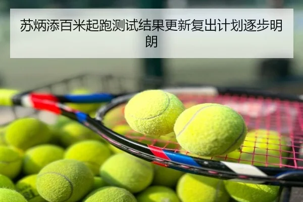 苏炳添百米起跑测试结果更新复出计划逐步明朗